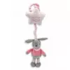 Carillon peluche TULILO coniglio 38 cm modello 9026 — giocattolo musicale coniglio, 38 cm