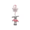 Carillon peluche TULILO coniglio 38 cm modello 9026 — giocattolo musicale coniglio, 38 cm