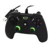 Esperanza EGG110K Vanquisher gamepad USB cablato per PC/PS3, con vibrazione, 12 pulsanti, 2 stick analogici, nero/verde