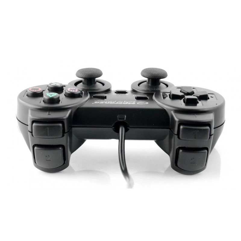Esperanza EGG107K controller gaming gamepad PC, PlayStation 3 analogico / digitale USB 2.0 nero