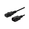 Cavo SAVIO CL-99 (C14 / IEC C14 / IEC 320 C14 M - C13 F; 1,2 m; colore nero)