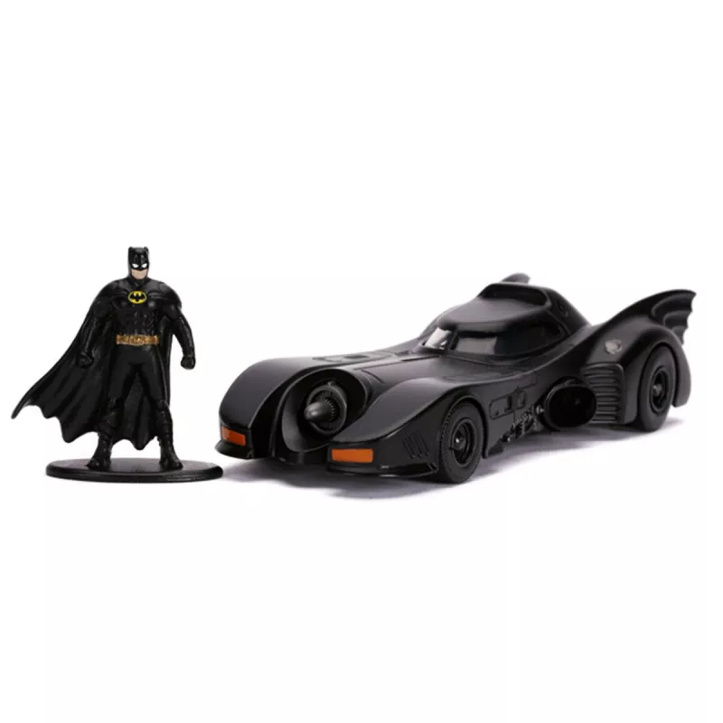 Jada Batman Batmobile 1:32 veicolo in metallo con personaggio, assortito