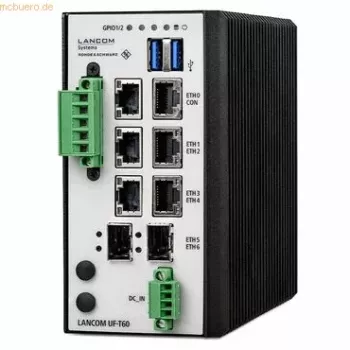 LANCOM R&S Unified Firewall UF-T60 - firewall - 7 porte - GigE - alimentazione DC