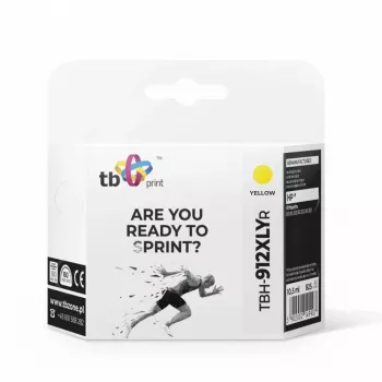 Cartuccia inchiostro TB compatibile con HP OfficeJet Pro 8025 912XL, giallo rigenerata