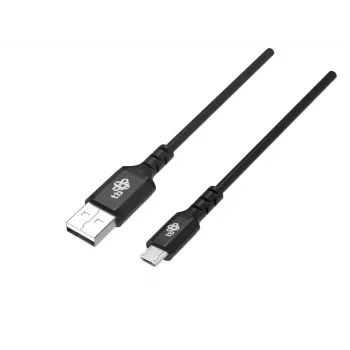 Cavo USB0-Micro USB 2m silicone nero Quick Charge