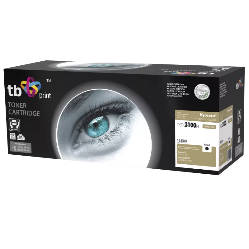 Cartuccia toner per Kyocera TK-3100 BK TK-TK3100N 100% nuova