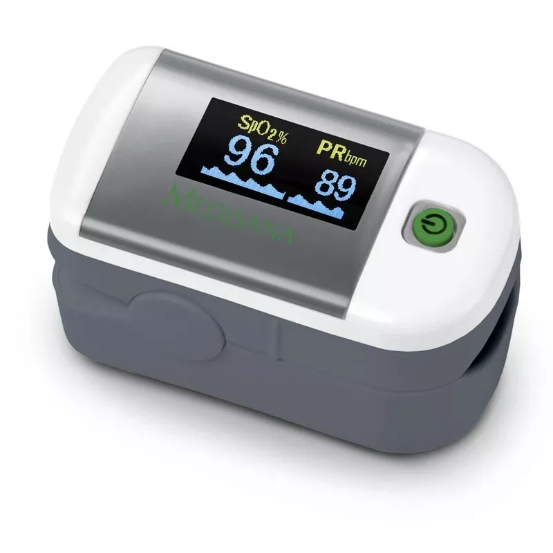 Medisana PM 100 Pulsossimetro, bianco/argento