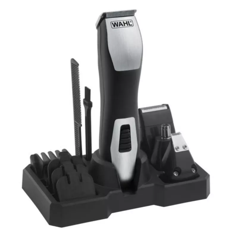 Trimmer Wahl GroomsMan Pro Battery nero acciaio inox 0,7 mm 3 cm