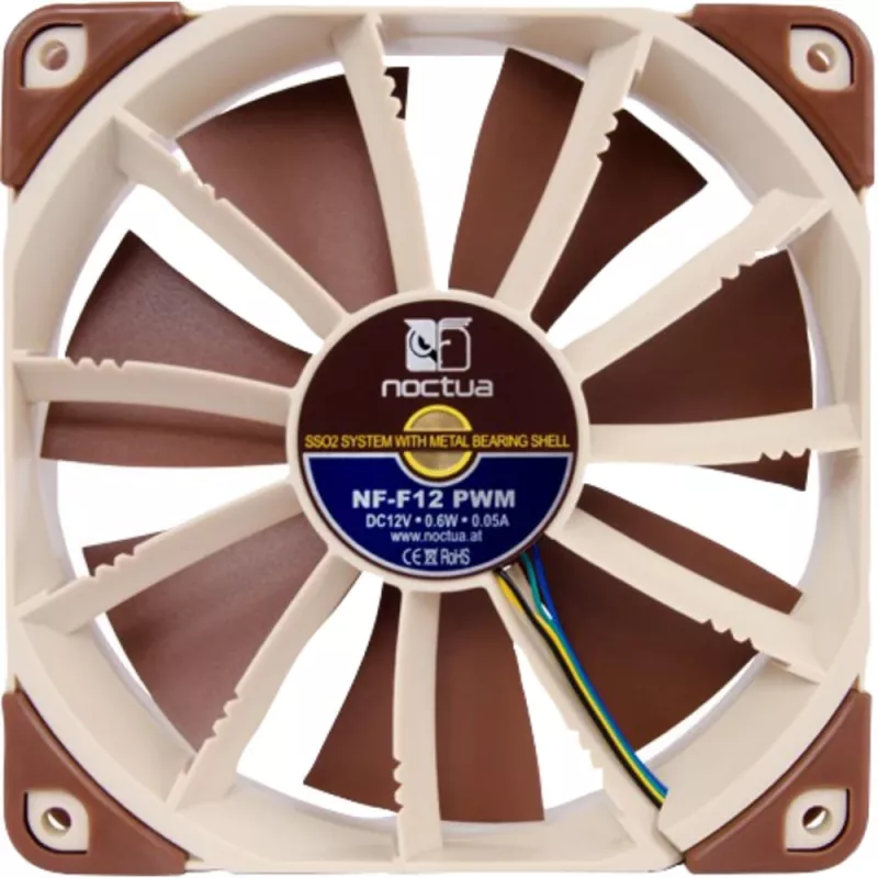 Ventola per case Noctua NF-F12 PWM 120 mm