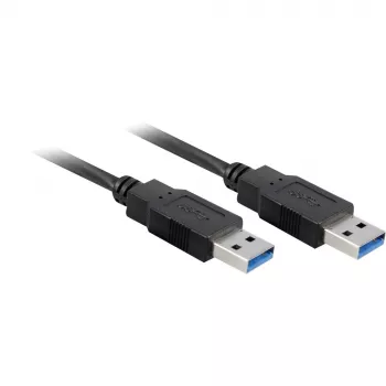 Wentronic Goobay cavo USB 3.0 SuperSpeed, nero, 3 m - connettore maschio USB 3.0 (Type-A) > connettore maschio USB 3.0 (Type-A) (93929)