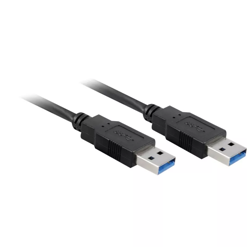 Wentronic Goobay cavo USB 3.0 SuperSpeed, nero, 3 m - connettore maschio USB 3.0 (Type-A) > connettore maschio USB 3.0 (Type-A) (93929)