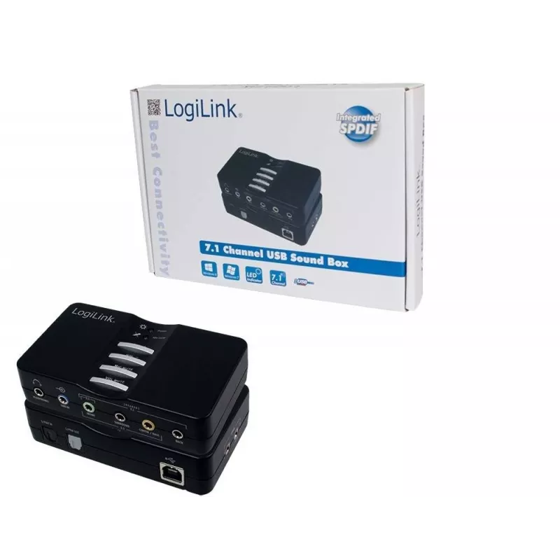 LogiLink USB Sound Box Dolby 7.1 8 canali 7.1 canali