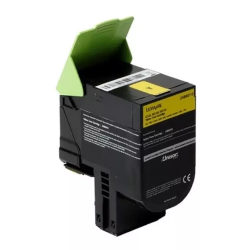 Toner originale OEM Lexmark 24B6010 giallo 3000 pagine OLEX24B6010