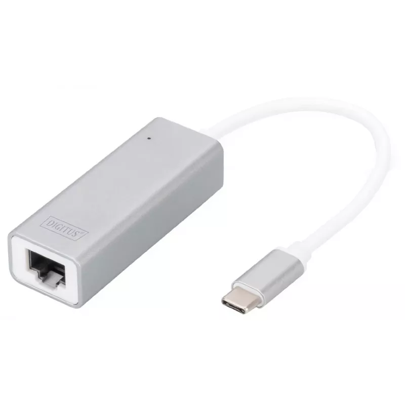 Adattatore Digitus DN-3024 USB 3.0 20 cm 1x USB-C a 1x RJ45 schermato