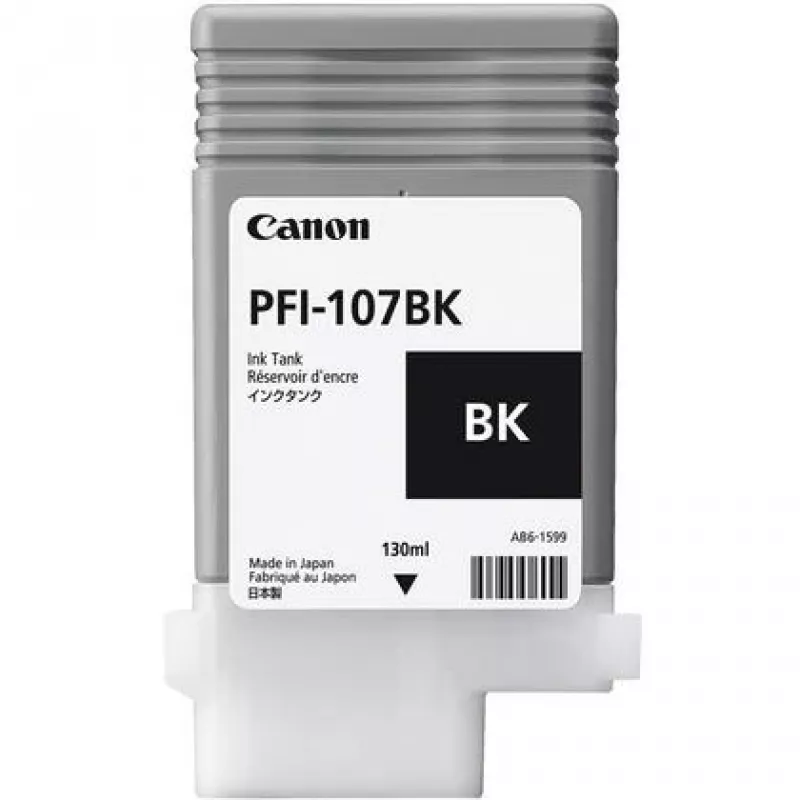 Cartuccia d'inchiostro Canon PFI-107BK 1 pz. originale nero