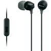 Sony MDR-EX15AP, con filo, 8 - 22000 Hz, chiamate/musica, 3 g, headset, nero