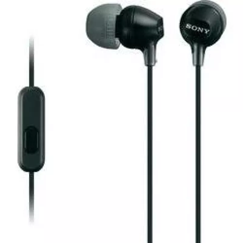 Sony MDR-EX15AP, con filo, 8 - 22000 Hz, chiamate/musica, 3 g, headset, nero