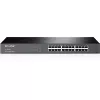 TP-Link Switch di rete rackmount 24 porte Gigabit, unmanaged, Gigabit Ethernet (10/100/1000), full duplex, montaggio a rack, 1U