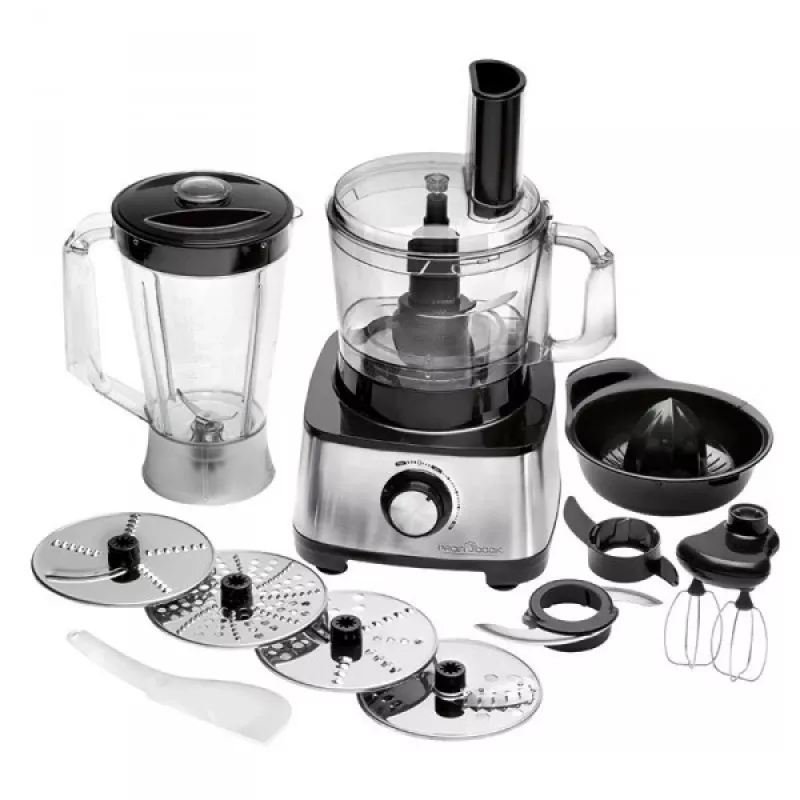 ProfiCook PC-KM 1063 robot da cucina 1200 W 1,75 L nero, acciaio inox
