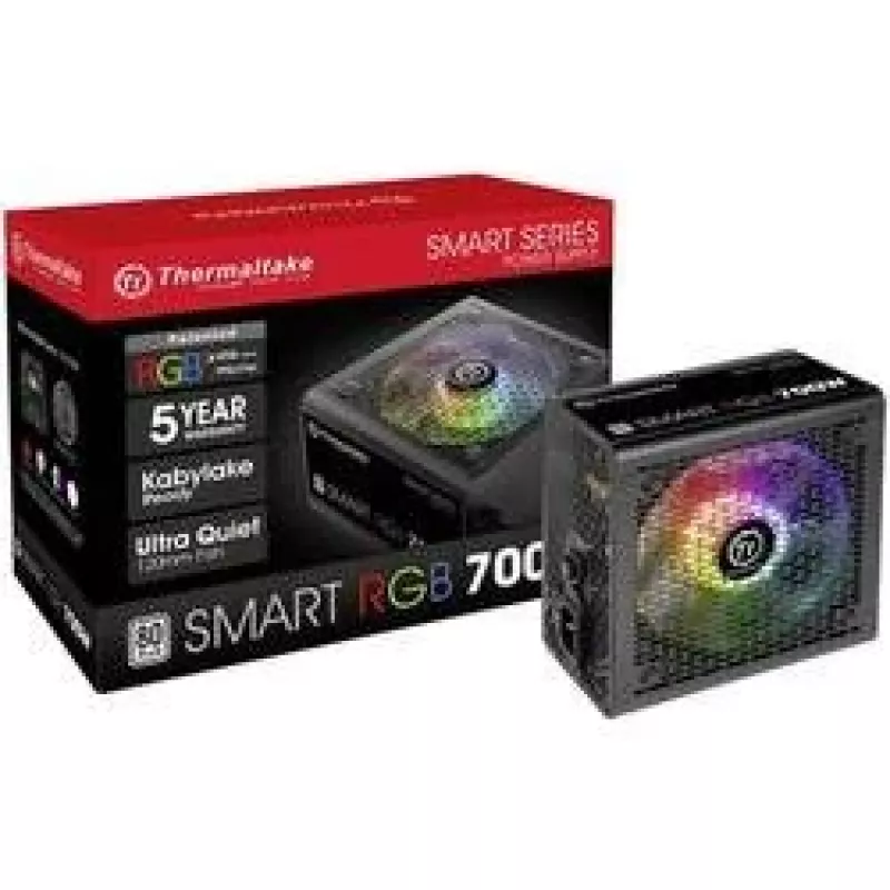 Alimentatore Smart 700W RGB, 80PLUS, 230V EU, 2xPEG, 120mm, Single Rail