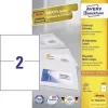 Avery 3655 etichette adesive rettangolari permanente bianco 200 pezzi