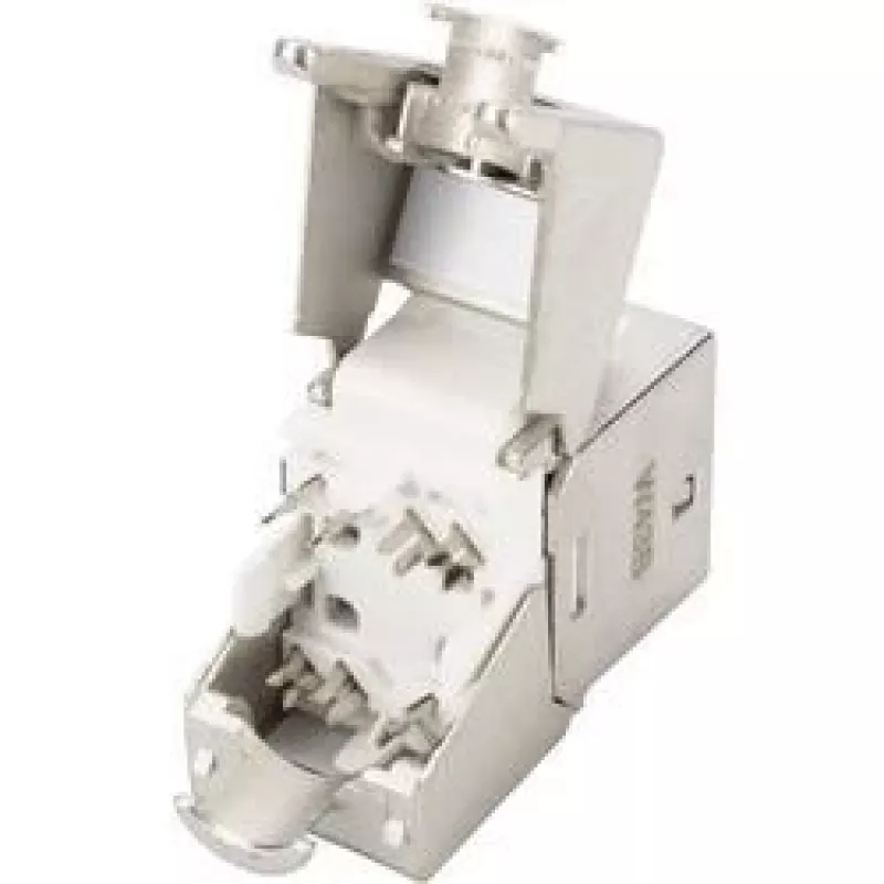 Modulo Keystone Digitus CAT 6A, schermato, con gestione cavi intelligente