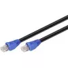 Goobay 94393 cavo patch Ethernet nero