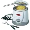 Friggitrice Clatronic FFR 2916 Single 1 L a sé stante 900 W grigio, bianco