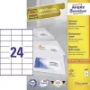 Avery etichette multiuso laser copiatrice inkjet 24 per foglio 70x36mm
