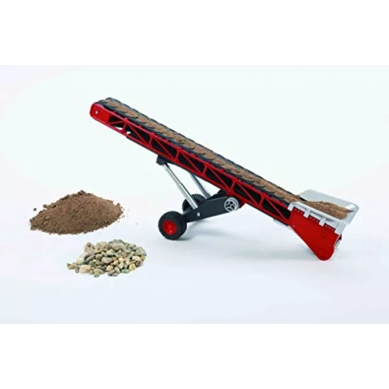 Accessorio per modellismo Bruder 02031 — ricambio in plastica, nero e rosso