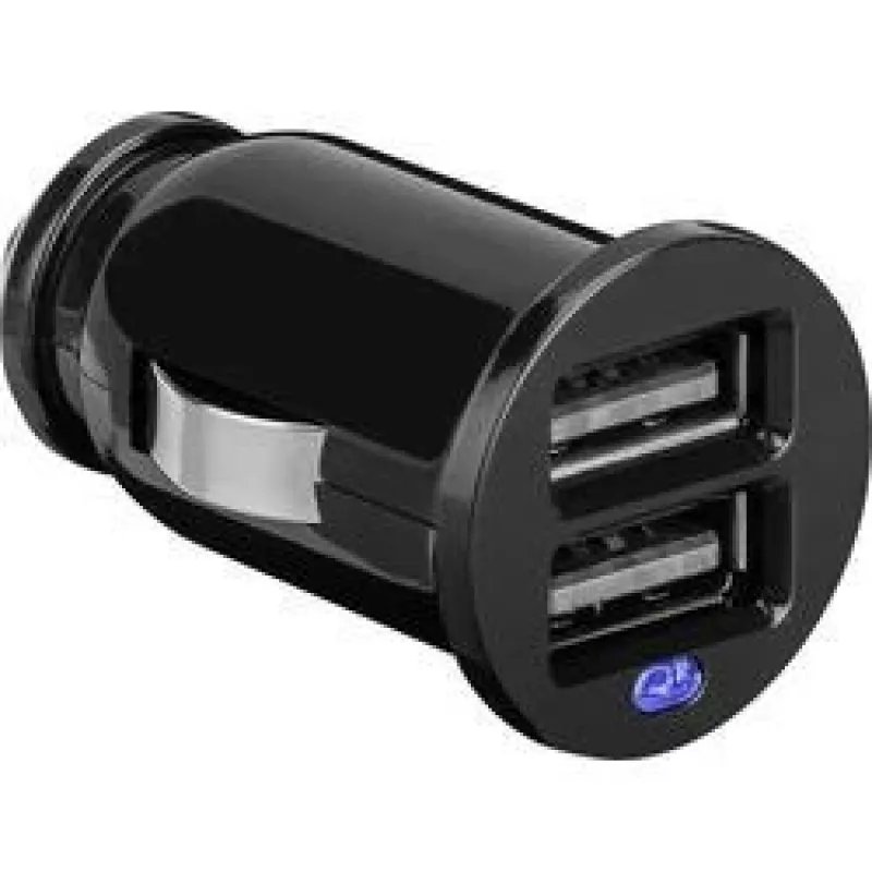 Wentronic 44177 - auto - MP3 - telefono cellulare - smartphone - tablet - adattatore accendisigari - contatto - CE - WEEE - nero (44177)