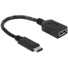 Delock adattatore USB - USB Type-A (F) a 24 pin USB-C (M)