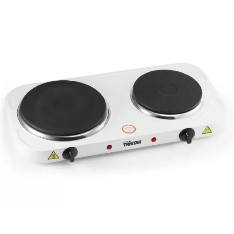 Tristar doppia piastra cottura KP-6245, 2500W, 15,5/18,5 cm