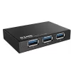 Hub USB D-Link DUB-1340 nero