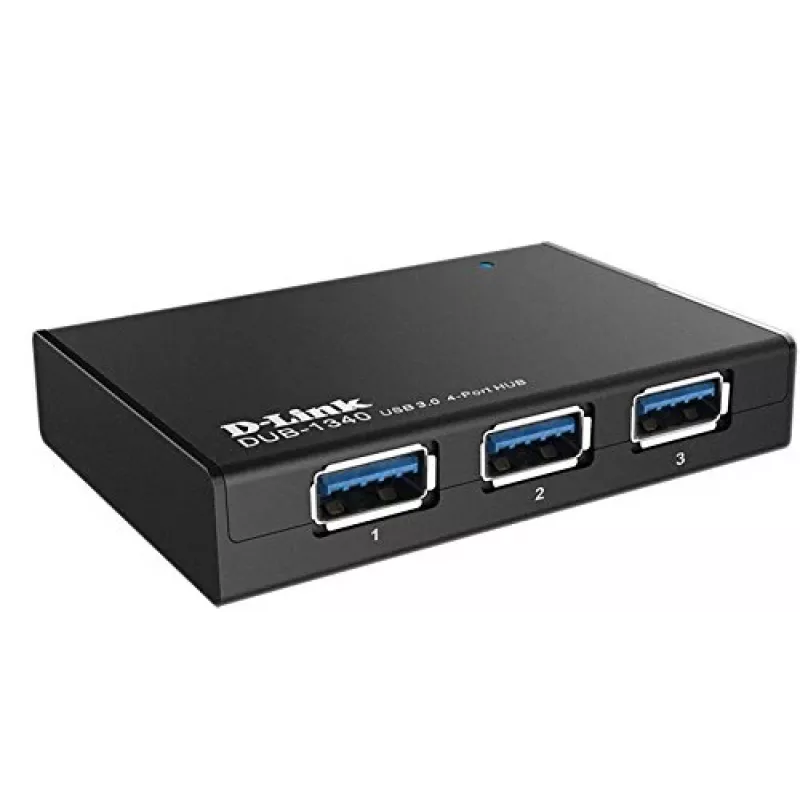 Hub USB D-Link DUB-1340 nero