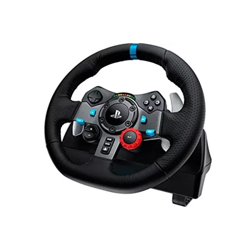 Logitech G920 Driving Force volante da corsa con pedali per Xbox One e PC, USB, nero (941-000123)