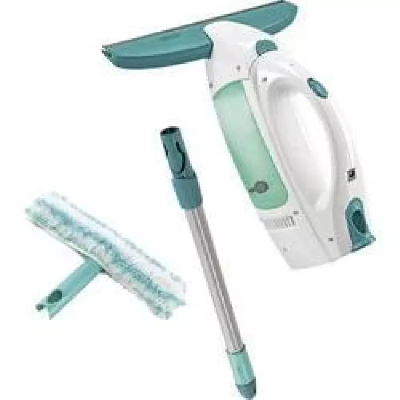 Leifheit puliscivetri Window Vacuum Glass Cleaner Dry&Clean con manico e spazzola 51003