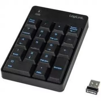 LogiLink ID0120 tastierino numerico wireless con 18 tasti