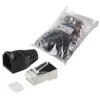Connettore per fili RJ45 LogiLink MP0022 nero trasparente