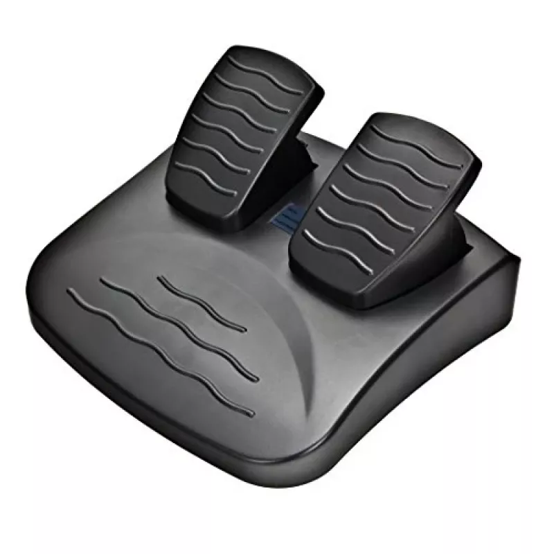 Volante ESPERANZA EG103 controller gaming - PC/PS2/PS3, 13 tasti, vibrazione, sensore di accelerazione, nero/rosso