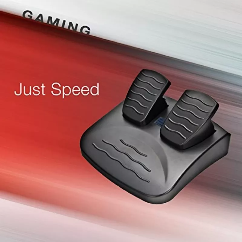 Volante ESPERANZA EG103 controller gaming - PC/PS2/PS3, 13 tasti, vibrazione, sensore di accelerazione, nero/rosso