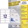 Avery 3659 etichette adesive rettangolari permanente bianco 1200 pezzi