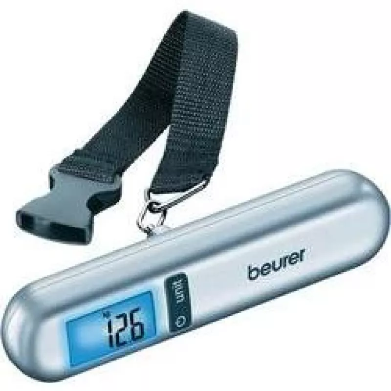 Beurer LS 06 bilancia pesa bagagli, argento