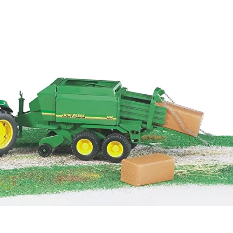 Veicolo giocattolo e pista giocattolo BRUDER 02017, plastica, adatto da 3 anni, colori nero/verde/giallo