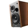 Edifier R1280T sistema di diffusori attivi da scaffale con telecomando e doppi ingressi RCA - legno marrone