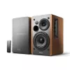 Edifier R1280T sistema di diffusori attivi da scaffale con telecomando e doppi ingressi RCA - legno marrone