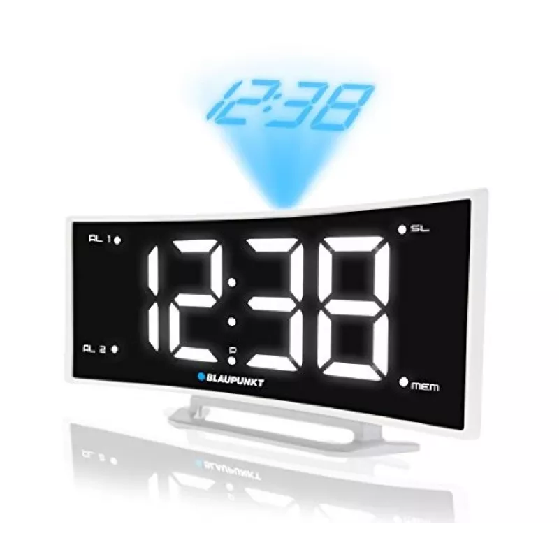 Blaupunkt CRP7WH Orologio radio bianco-nero (CRP7WH)