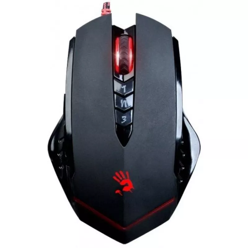 Mouse da gaming A4Tech Bloody V8m — 3200 DPI, 8 tasti, V-Track ottico, USB Type-A, nero