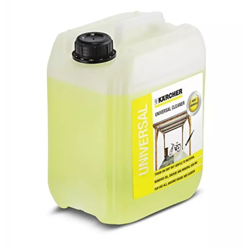 Detergente per apparecchi Karcher RM 555 5000 ml, giallo, pericoloso per l'ambiente