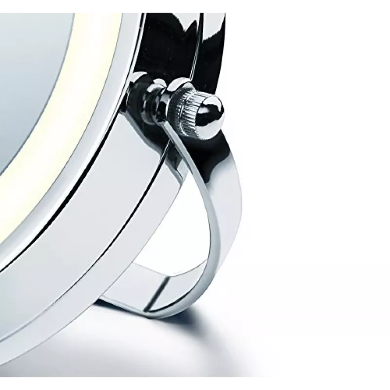 Specchio da trucco illuminato Beurer BS59 diametro 11 cm argento